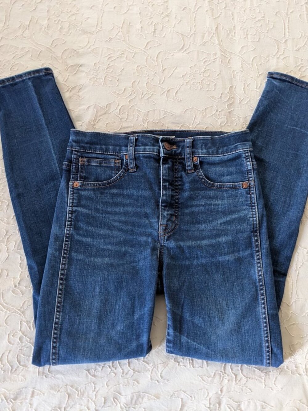 MADEWELL 10" High-Rise 24 Skinny Jeans